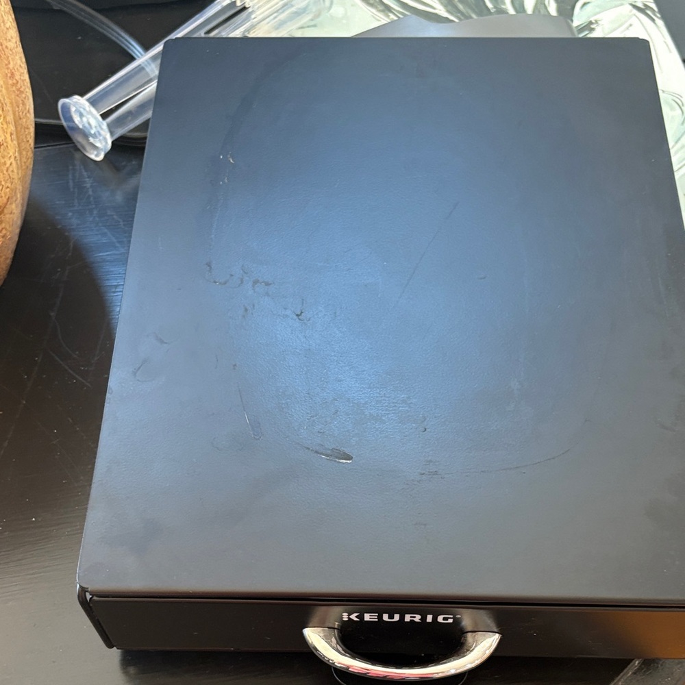 Keurig Black Coffee Pod Drawer